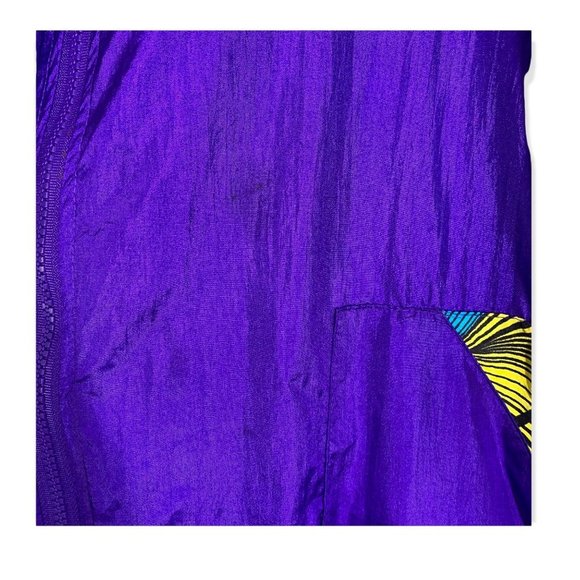 Vintage 90s Honors Athleisure Zip Up Jacket 2X - Picture 4 of 9